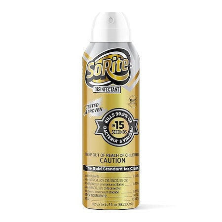 Disinfectant Cleaner, Aerosol Spray Can, Fresh, 24 PK MPN:SRHBOV-3