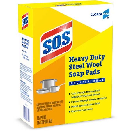 Box of Steel Wool Pads, Course MPN:88320