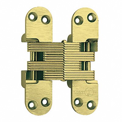 Hinge Fire-Rated Satin Brass 4 5/8 In MPN:218US4