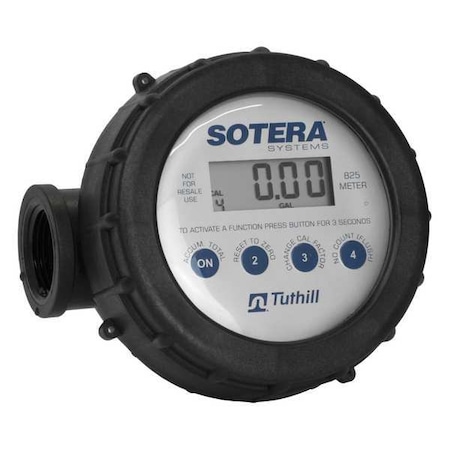 Meter, Digital, 3/4 In, 2-20 gpm MPN:825D075BSPPS