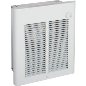 Small Room Commercial Fan Forced Wall Heater W/ Integral Double Pole Thermostat 2000 Watt 240V SRA2024DSFPB
