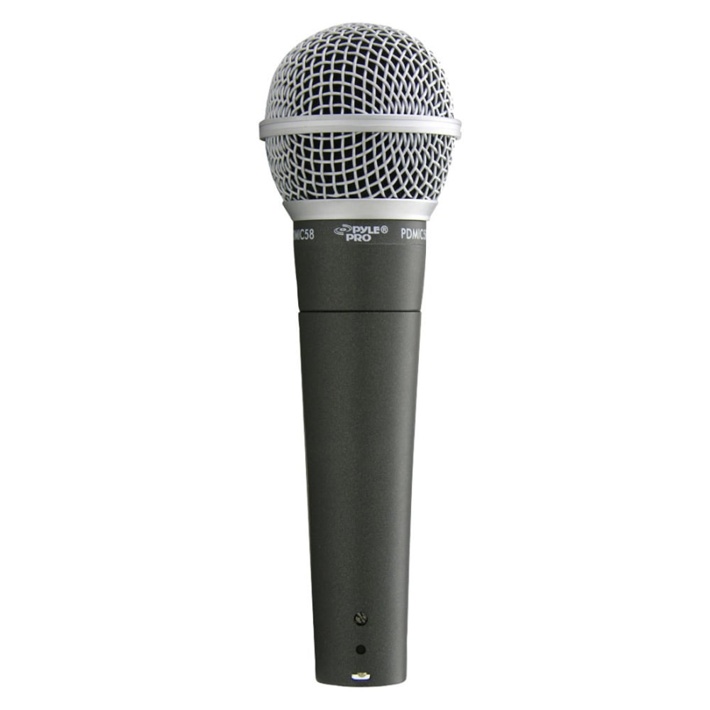 PylePro PDMIC58 Wired Dynamic Microphone - 15 ft - 50 Hz to 15 kHz - 600 Ohm -54 dB - Handheld - XLR MPN:PDMIC58