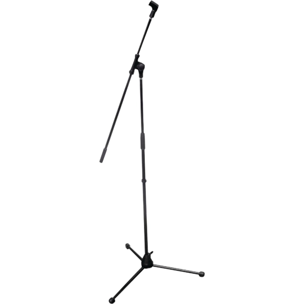 Pyle PMKS3 Tripod Microphone Stand with Extending Boom, 38inH x 3.50inW, Black MPN:PMKS3