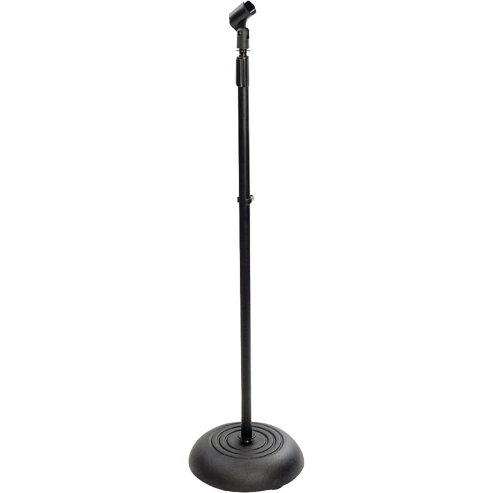 Pyle Compact Base Microphone Stand, Black MPN:PMKS5