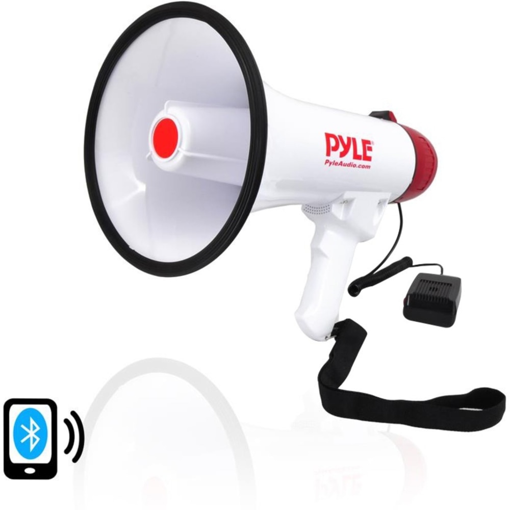 Pyle PMP42BT Megaphone - 40 W Amplifier - Built-in Amplifier - USB Port - 16 Hour MPN:PMP42BT