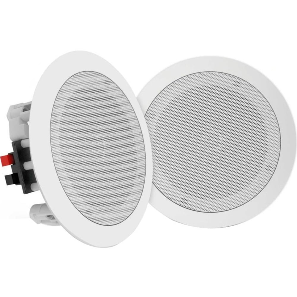 Pyle PDICBT852RD Bluetooth Speaker System - 250 W RMS - Flush Mount, In-ceiling, In-wall - 50 Hz to 20 kHz - 2 MPN:PDICBT852RD