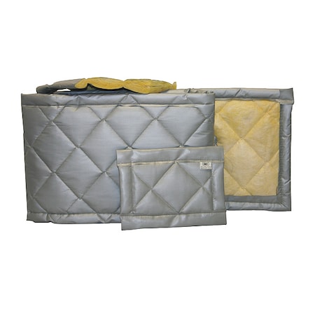 Acoustic Partition, 0.75 NRC, Fiberglass, 4 ft W, 25 ft L, 1 in Thick, Gray MPN:110R