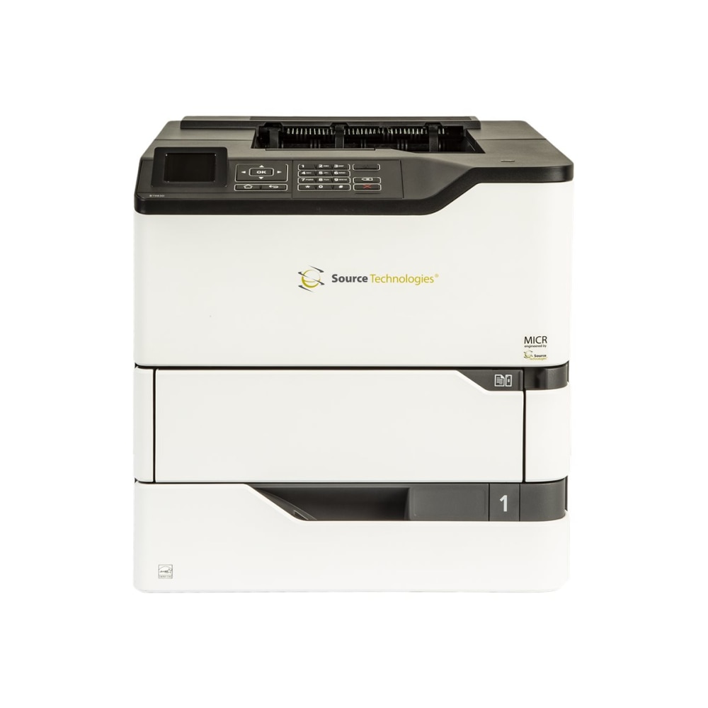 Secure MICR ST9830 Network - Base Model - 55 ppm Mono - 1200x 1200 dpi Print - 650 Sheets Input - Ethernet - J1010000000 MPN:J101-0000000