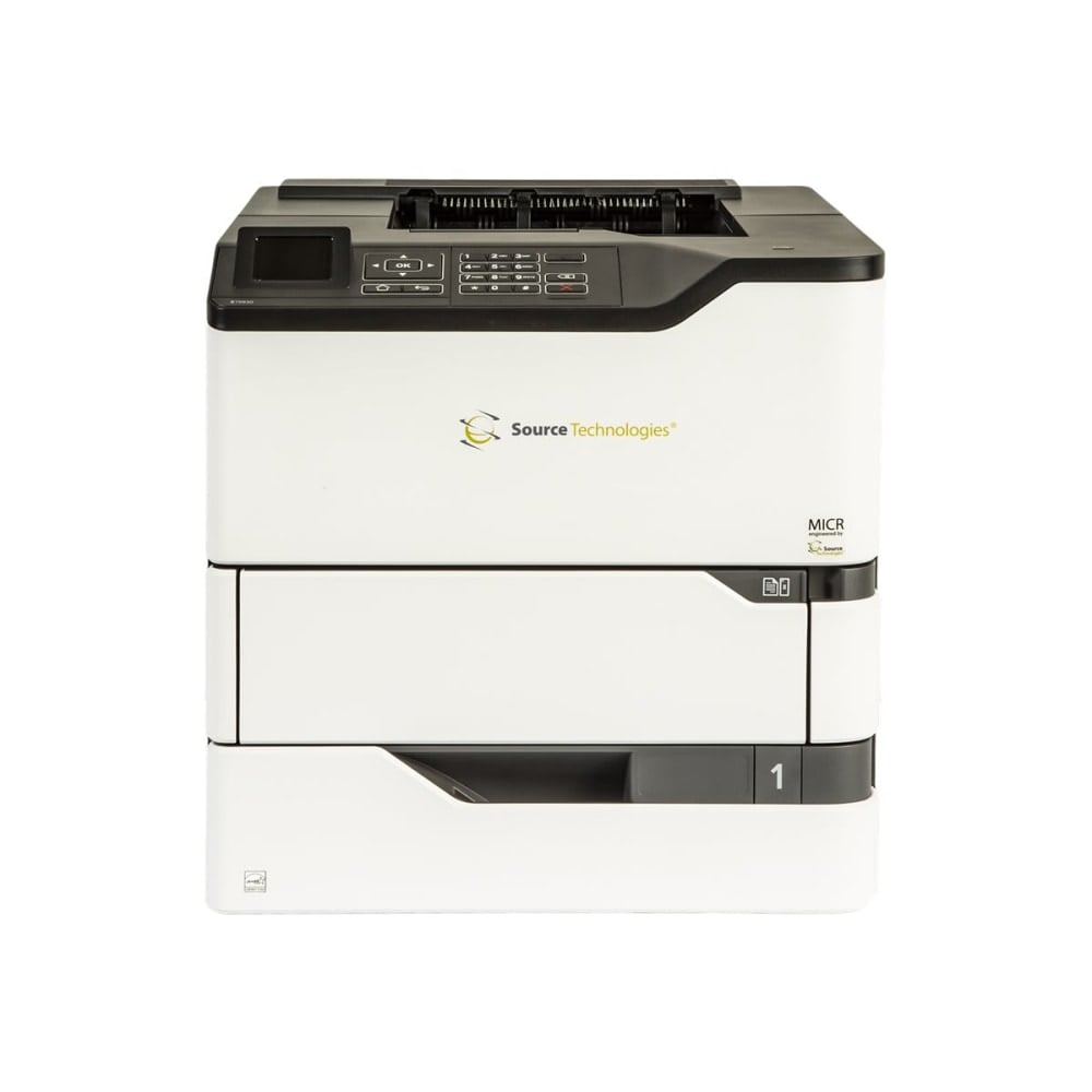 Secure MICR ST9830 Network - with Key Locks - 55 ppm Mono - 1200x 1200 dpi Print - 650 Sheets Input - J1010010000 MPN:J101-0010000