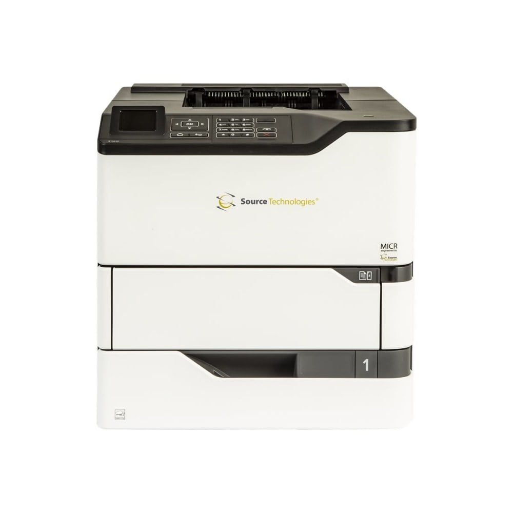 Secure MICR ST9830D Network- with DUPLEX - 55 ppm Mono - 1200x 1200 dpi Print - Automatic Duplex Print - JG010000000 MPN:JG01-0000000