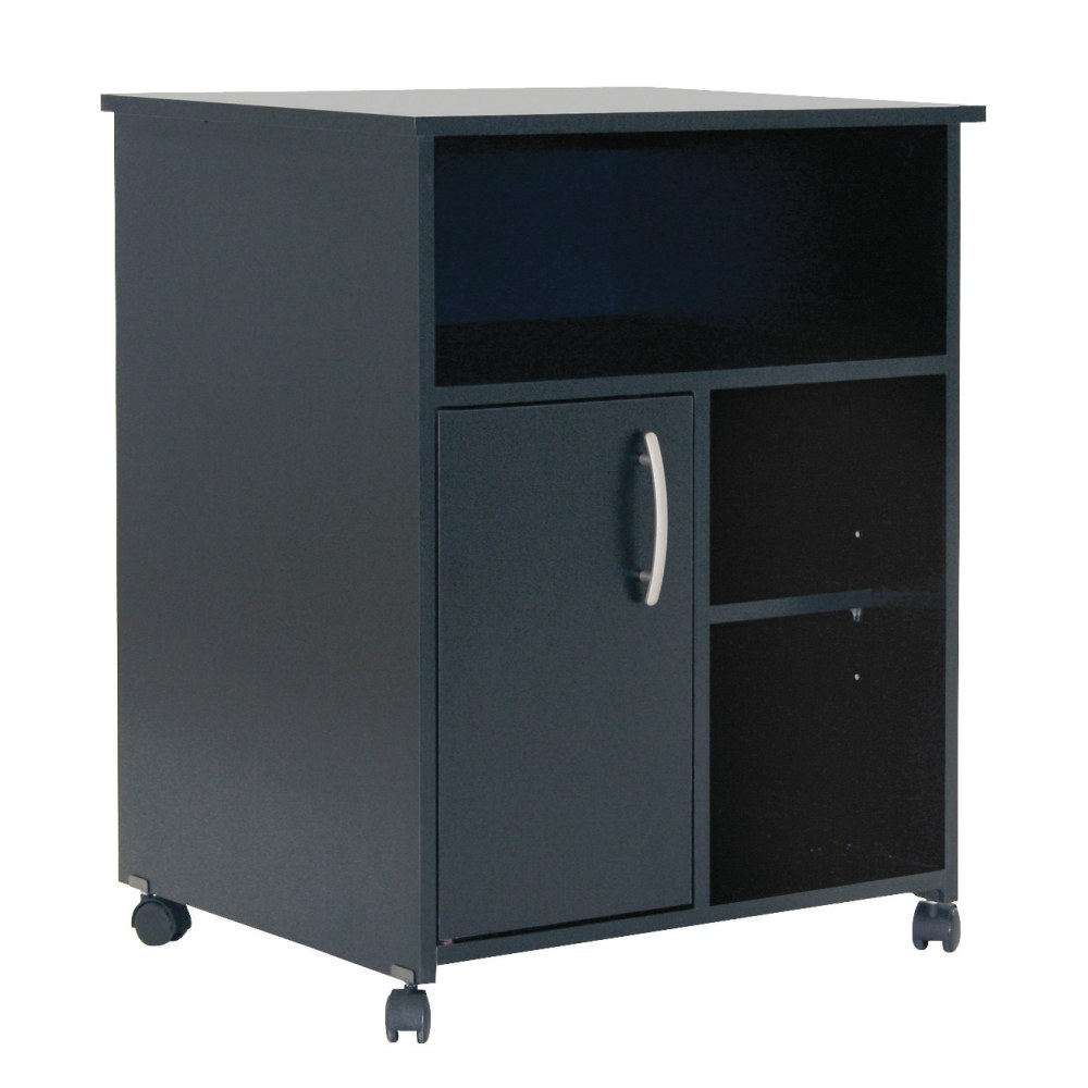 South Shore Axess Printer Cart, Pure Black MPN:7270691