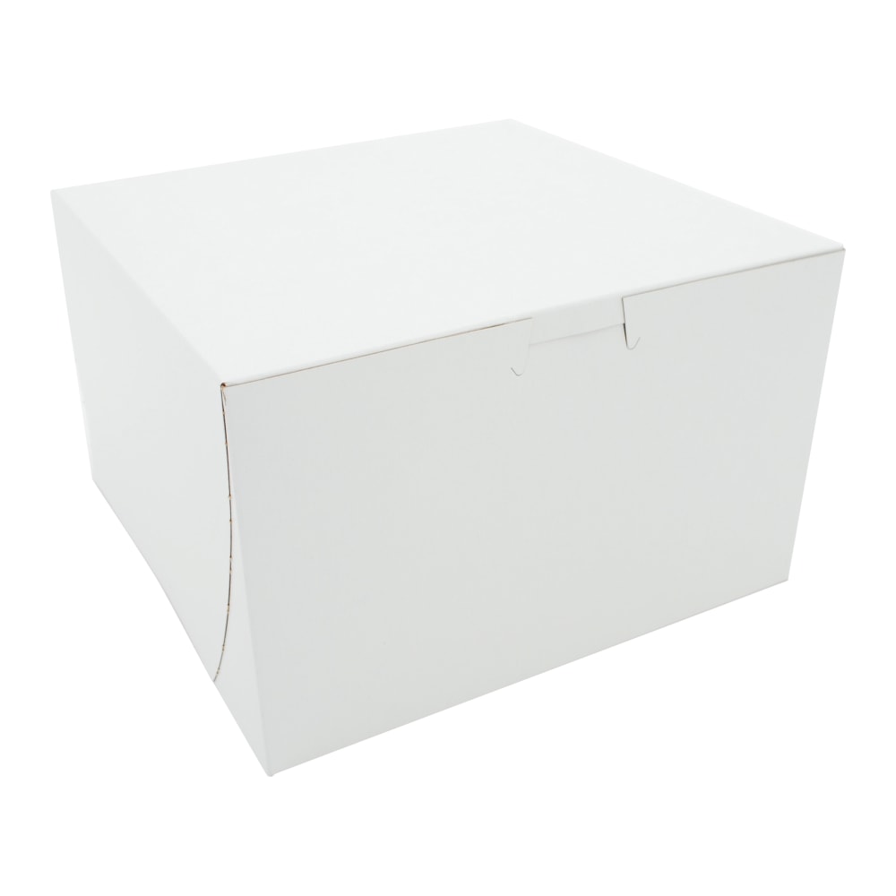 Southern Champion Bakery Box, Locking Corners, 8X8X5, White, 100/Case MPN:09455