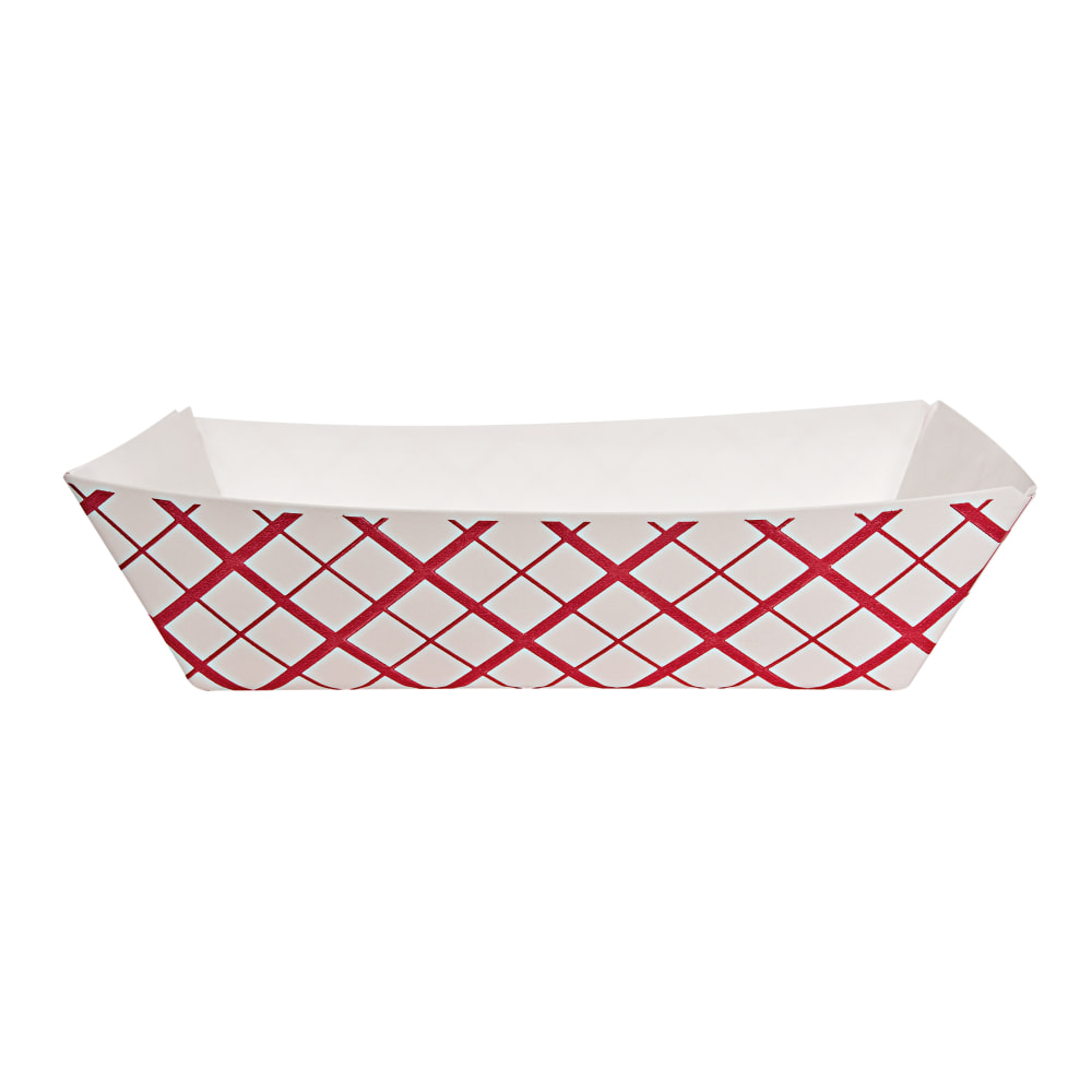 Southern Champion Paper Food Baskets, 3 lb capacity, Red/White checkerboard pattern, 500 baskets per Case, Sold by the Case MPN:0425