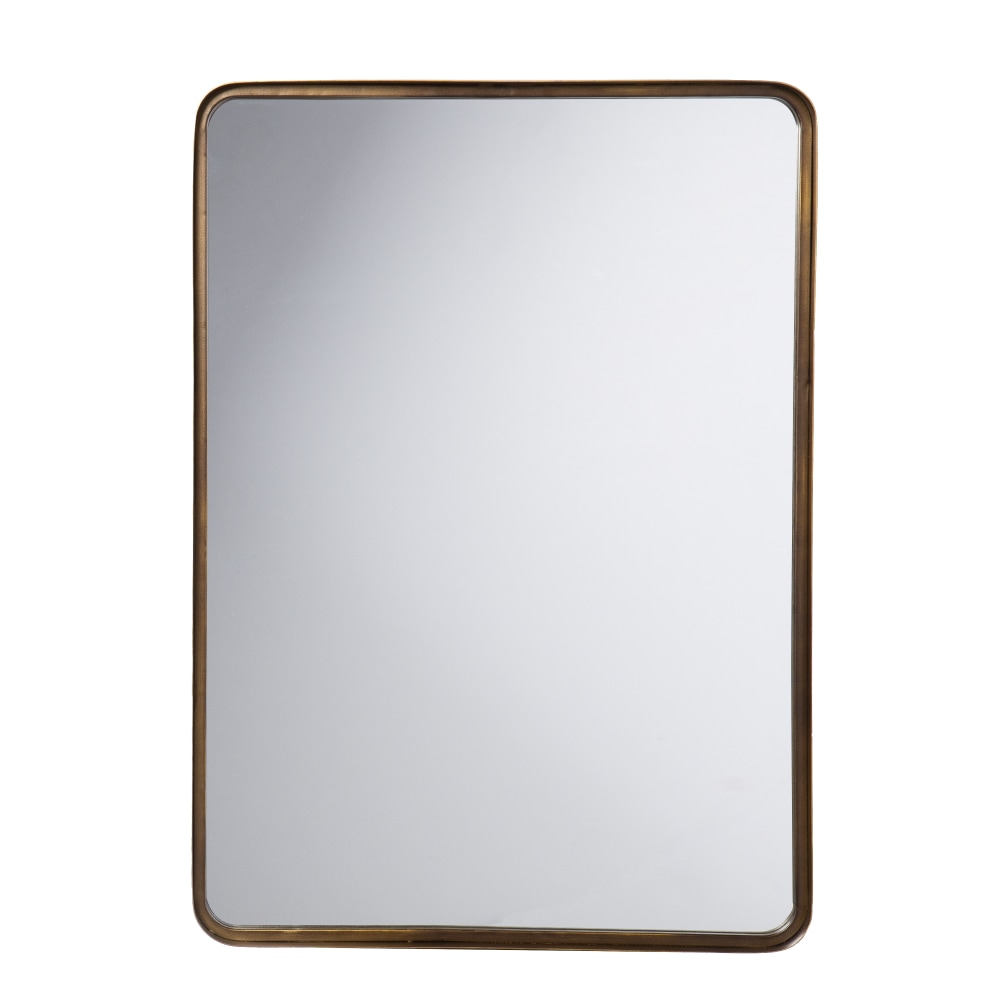 SEI Waymire Rectangular Mirror, 28inH x 28inW x 2inD, Antique Gold MPN:WS1120717