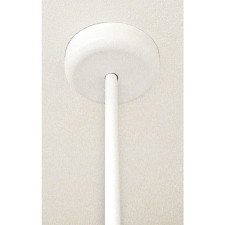 Light Fixture Pendant Stem White 36