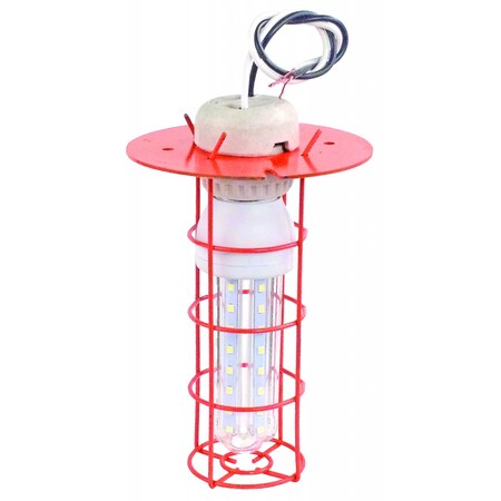 Temp Light For Round/Octagon Boxes W/ 9 Watt Led Theft Resistant MPN:TLCO