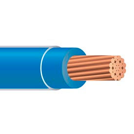 Southwire 20491712 THHN 8 Gauge Building Wire Stranded Type Blue 500 ft 20491712