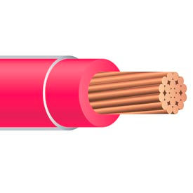Southwire 20498201 THHN 4 Gauge Building Wire Stranded Type Red 500 ft 20498201