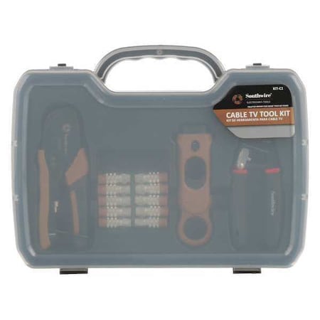 Communications Tool Set, 4 Pieces, w/Case MPN:58744040