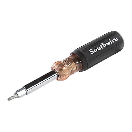 Slotted, Phillips, Square Recessed Bit Drive Size: 1/4