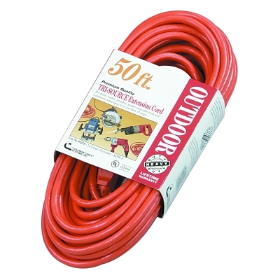 50' 14/3 Sjtw-A Red 3-Way Power Block 300V MPN:4218SW8804