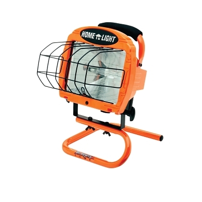 500WATT Portable Halogenfloodlight Orange MPN:L33