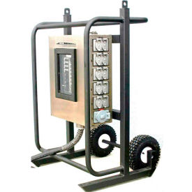 CEP 6210DC 100 Amp 3-Phase Power Distribution Cart 6210DC