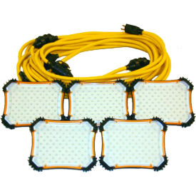 CEP 97135 50' 18/2 SJTW LED String Light 5 lights 97135