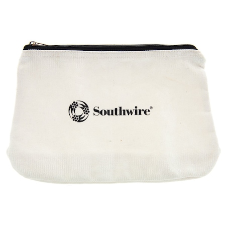 Bag/Tote, Canvas Zipper Bag 12In, Canvas MPN:58282840