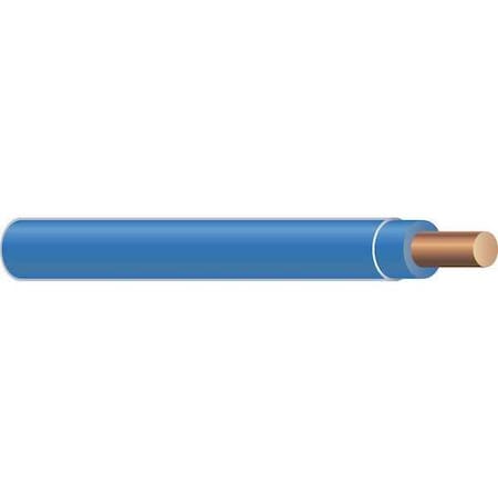 THHN Building Wire, Copper, 14 AWG, 1C, Blue, Solid, 2500 ft MPN:11582405