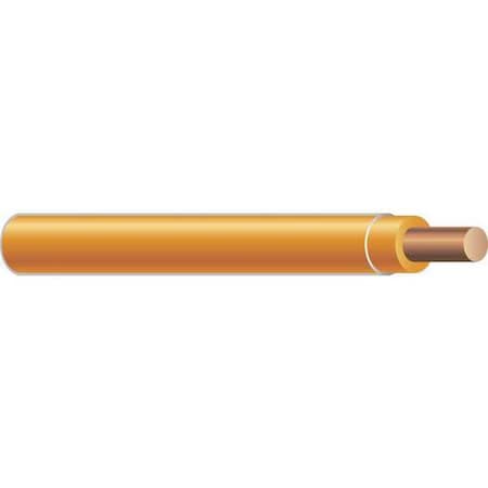 THHN Building Wire, Copper, 14 AWG, 1C, Orange, Solid, 500 ft MPN:11585701