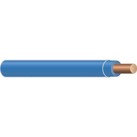 THHN Building Wire, Copper, 10 AWG, 1C, Blue, Solid, 2500 ft MPN:11598005