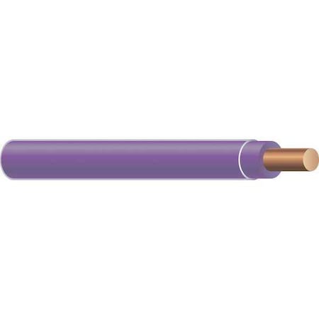 THHN Building Wire, Copper, 14 AWG, 1C, Purple, Solid, 500 ft MPN:21124301