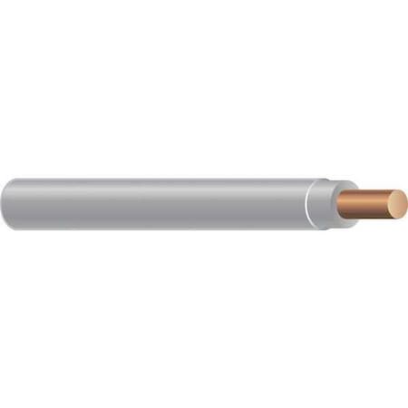 THHN Building Wire, Copper, 12 AWG, 1C, Gray, Solid, 2500 ft MPN:22870005