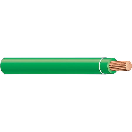 THHN Building Wire, Copper, 12 AWG, 1C, Green, Stranded MPN:22968258
