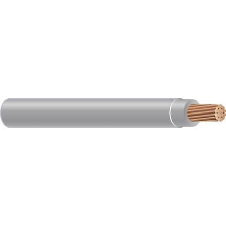 THHN Building Wire, Copper, 10 AWG, 1C, Gray, Stranded, 500 ft MPN:22981501