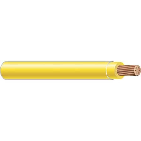 THHN Building Wire, Copper, 8 AWG, 1C, Yellow, Stranded, 500 ft MPN:23848512