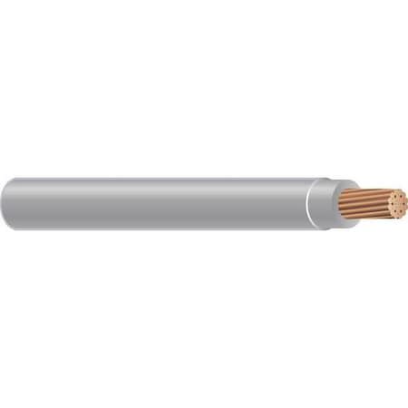 THHN Building Wire, Copper, 6 AWG, 1C, Gray, Stranded, 500 ft MPN:25464905