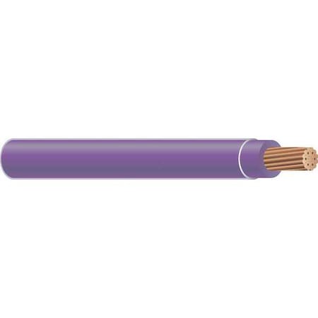 THHN Building Wire, Copper, 10 AWG, 1C, Purple, Stranded, 500 ft MPN:25659401