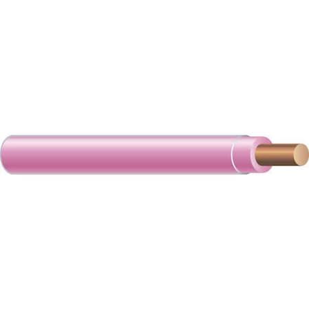 THHN Building Wire, Copper, 10 AWG, 1C, Pink, Solid, 500 ft MPN:25838405