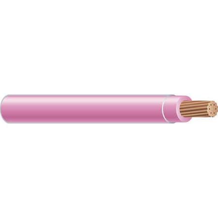 THHN Building Wire, Copper, 10 AWG, 1C, Pink, Stranded, 500 ft MPN:26053901