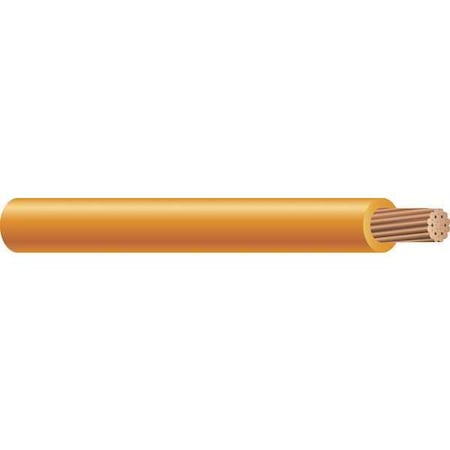 THHN Building Wire, Copper, 6 AWG, 1C, Orange, Stranded, 500 ft MPN:26067901