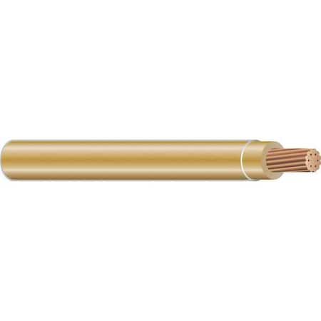 THHN Building Wire, Copper, 14 AWG, 1C, Beige, Stranded, 500 ft MPN:32015001