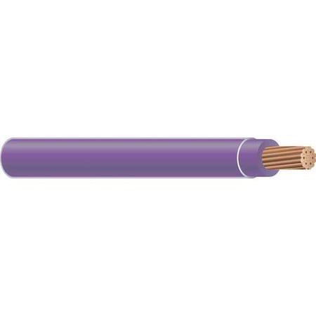 THHN Building Wire, Copper, 6 AWG, 1C, Purple, Stranded, 500 ft MPN:48560701