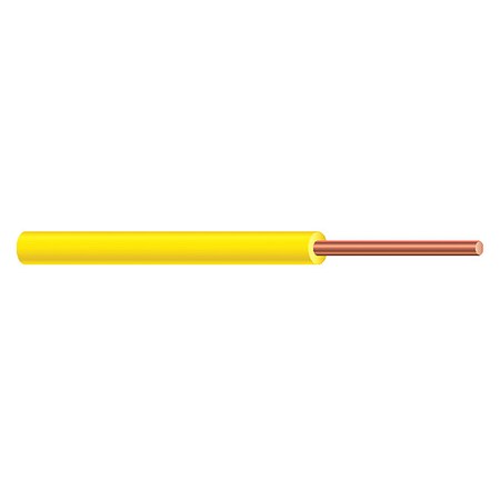 Non-Metallic Underground Feeder Cable, UF-B, 10 AWG, 1C C, Yellow, PVC, Solid, 600V AC, 500 ft MPN:545030502