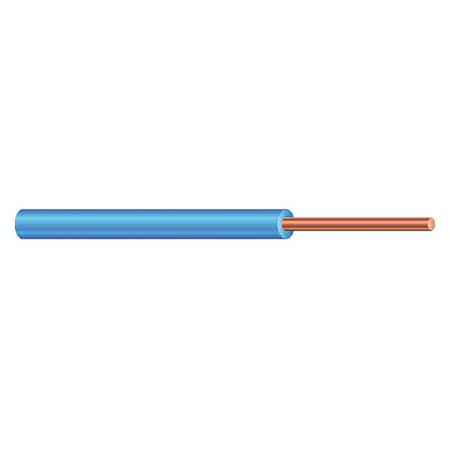 Non-Metallic Underground Feeder Cable, UF-B, 10 AWG, 1C C, Blue, PVC, Solid, 600V AC, 500 ft MPN:545030506
