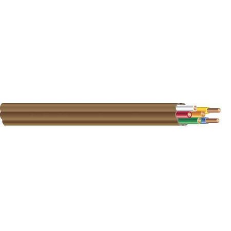 ThermostatWire, 18AWG, Brown, 250ft, 150V MPN:553060407