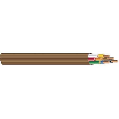 ThermostatWire, 18AWG, Brown, 250ft, 150V MPN:553080407