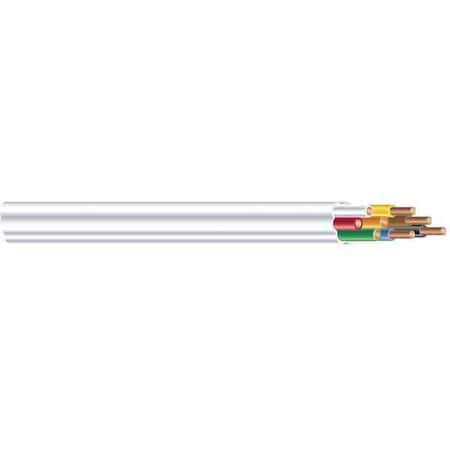 Thermostat Wire, 18AWG, White, 250ft, 300V MPN:555080423