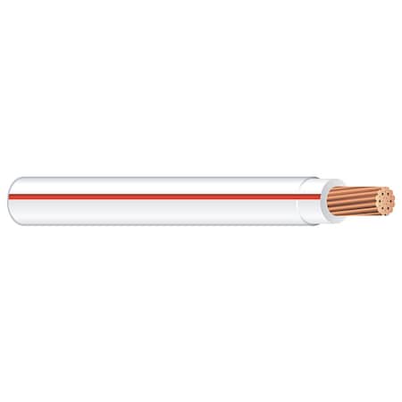 THHN Building Wire, Copper, 12 AWG, 1C, Red; White, Stranded, 2000 ft MPN:58019405